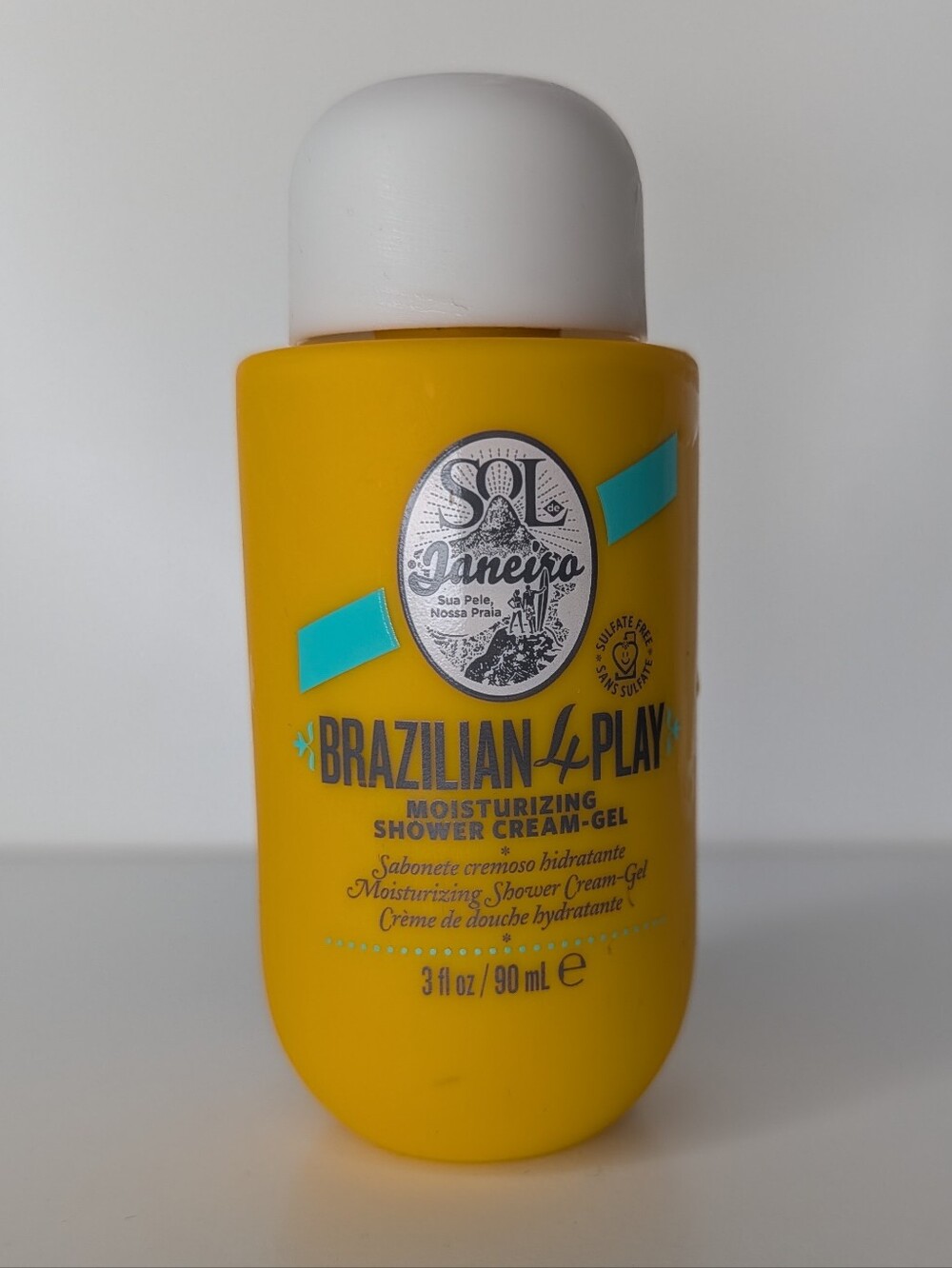 Sol de Janeiro Brazilian 4 Play Shower Cream-Gel Cheirosa 3 fl oz Tsa Travel